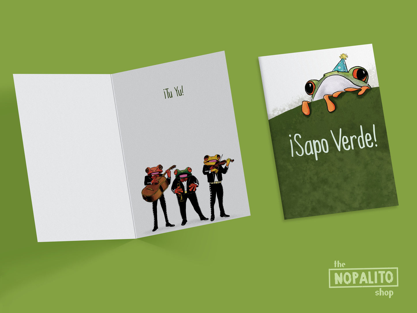 ¡Sapo Verde! Greeting Card/Bundle