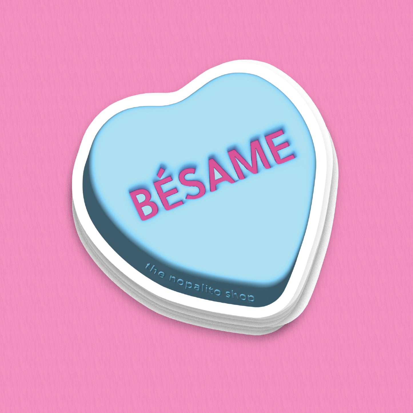 Bésame Vinyl Sticker