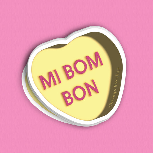 Mi Bom Bon Vinyl Sticker