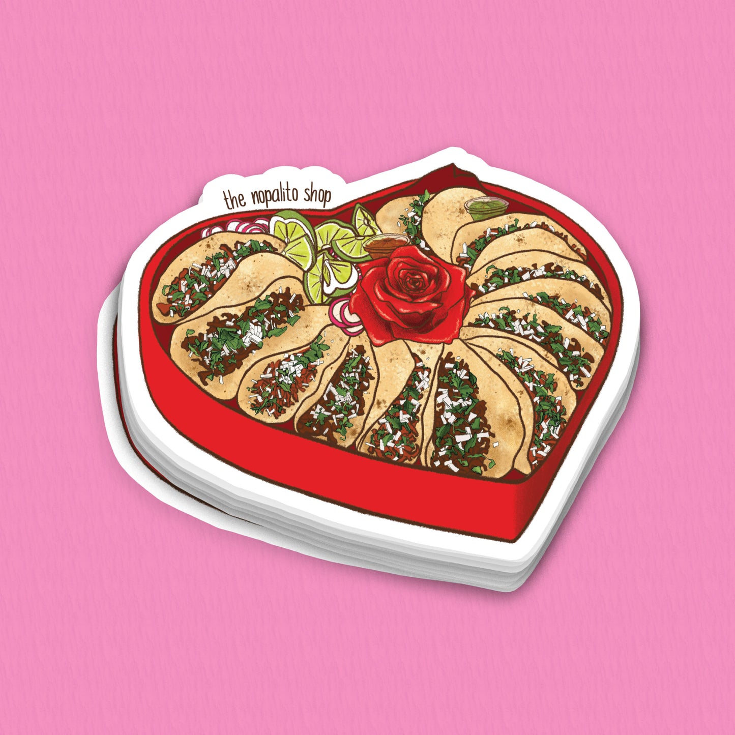 Heart Box of Tacos